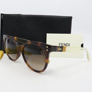 0083/F/S E6ZJ6 Fendi Havana Gradient Sunglasses